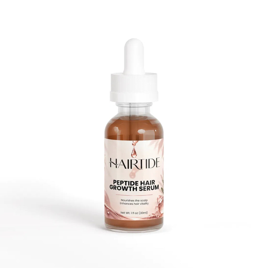 Hairtide Peptide Hair Growth Serum bottle, 1 fl oz